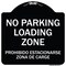 Signmission Warning Unauthorized Vehicles Towed By Towing Co. Heavy-Gauge Alum Sign, 18" x 18", BW-1818-22710 A-DES-BW-1818-22710 - alternate 1